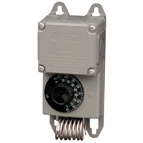 VC115 Single Stage WT Thermostat - Controls